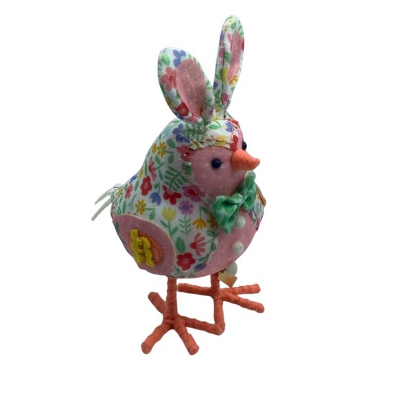 Target Spritz 2021 EASTER Featherly Friends PATCHES Fabric Bird Floral 7" - Picture 5 of 8
